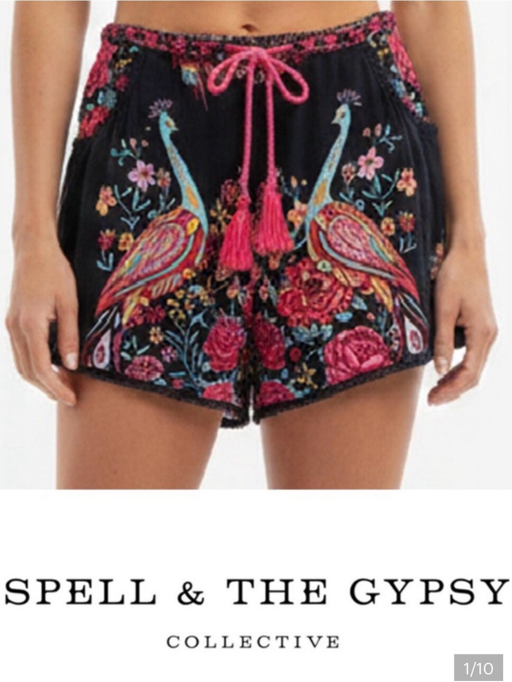 🌸Spell🌸 Hotel Paradiso Shorts L